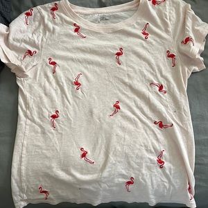 J crew flamingo shirt